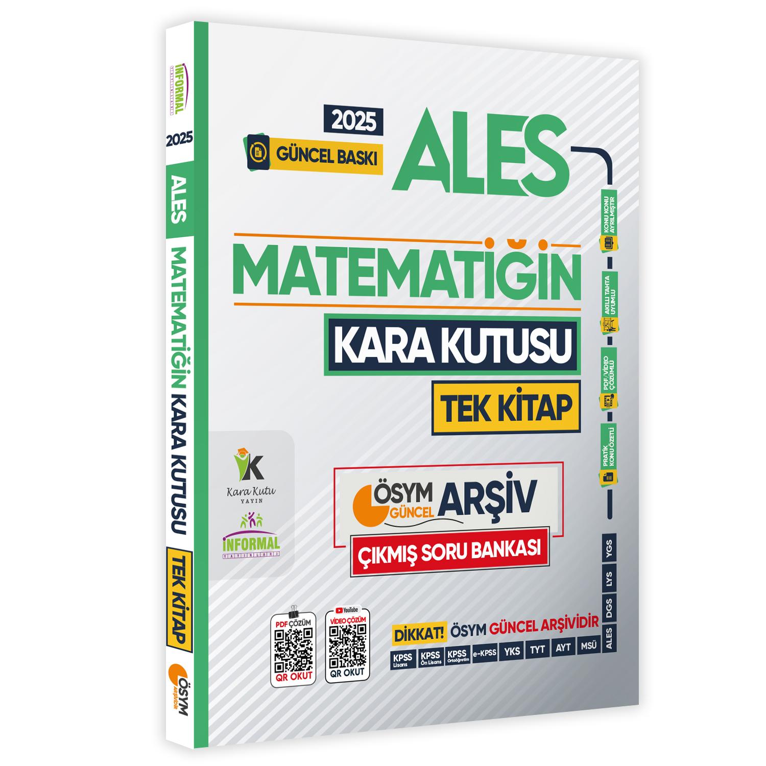 2025 ALES%20Kara%20Kutu%20Matematik%20TEK%20KİTAP%20ÖSYM%20Arşiv%20Çıkmış%20Soru%20Bankası Konu%20Özetli%20Video/PDF%20Çözümlü