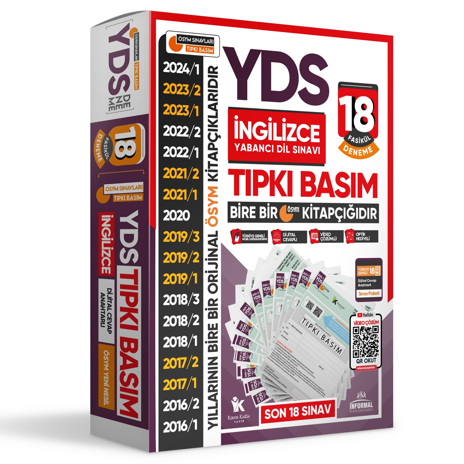 2024%20YDS%20İngilizce%20ÖSYM%20Tıpkı%20Basım%20Çıkmış%20Soru%2018li%20Deneme%20Paketi%20Video%20Çözümlü%20Türkiye%20Geneli