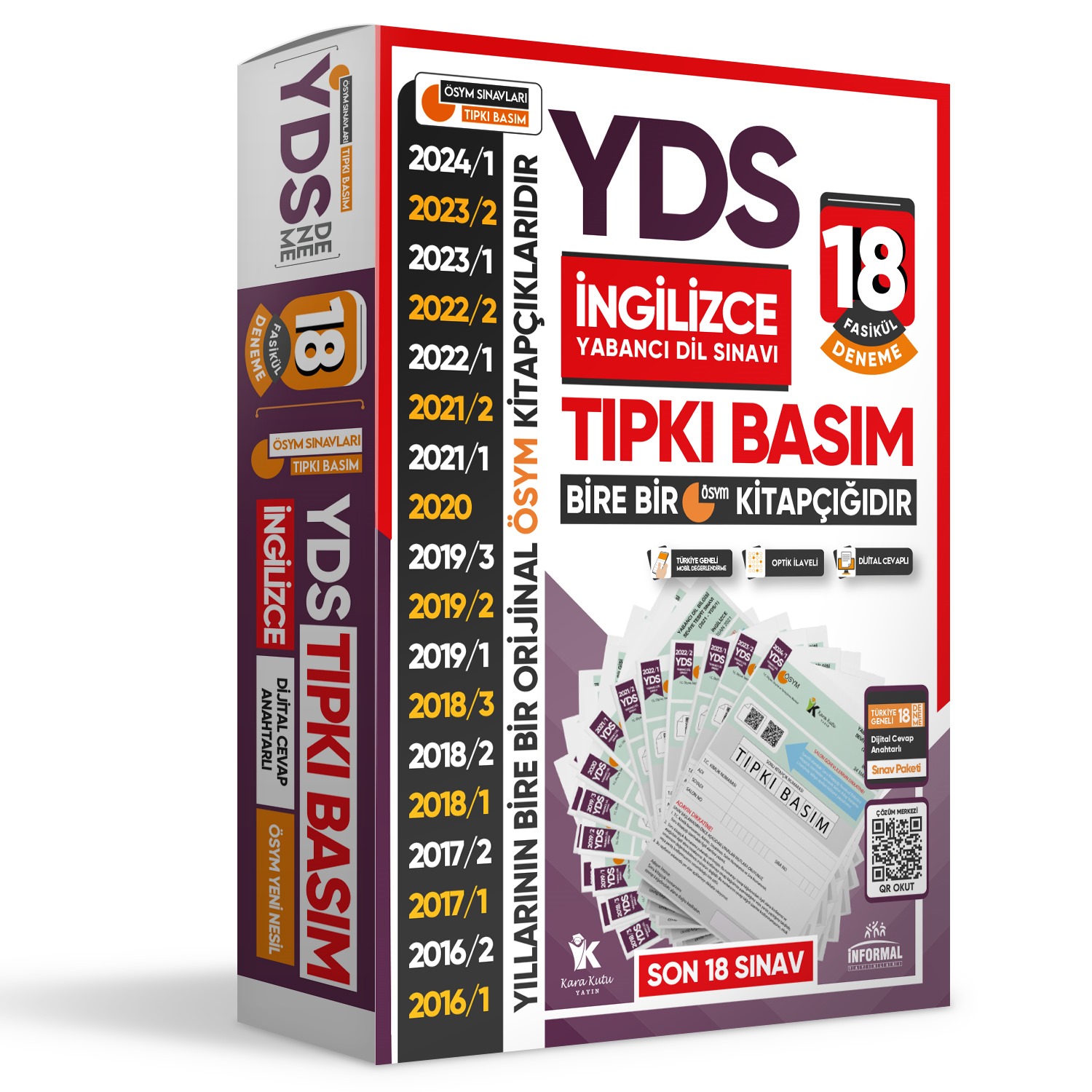 2024%20YDS%20İngilizce%20ÖSYM%20Tıpkı%20Basım%20Çıkmış%20Soru%2018li%20Deneme%20Paketi%20Video%20Çözümlü%20Türkiye%20Geneli