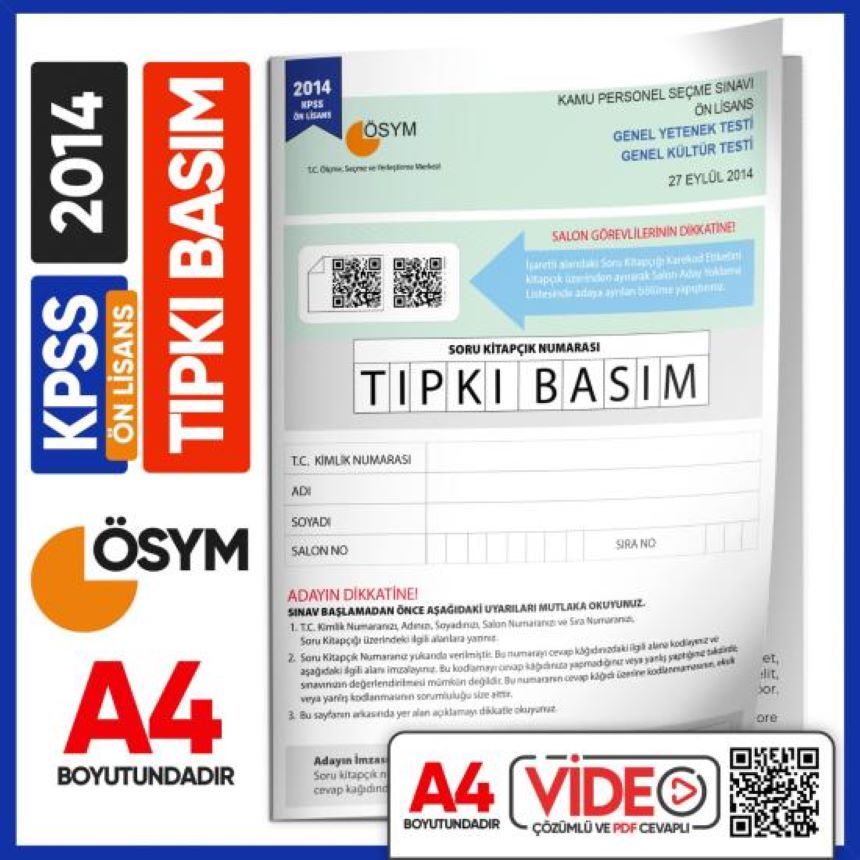 2014%20KPSS%20Ön%20Lisans%20ÖSYM%20Tıpkı%20Basım%20Çıkmış%20Soru%20Deneme%20Kitapçığı%20(Video%20Çözümlü%20Türkiye%20Geneli)