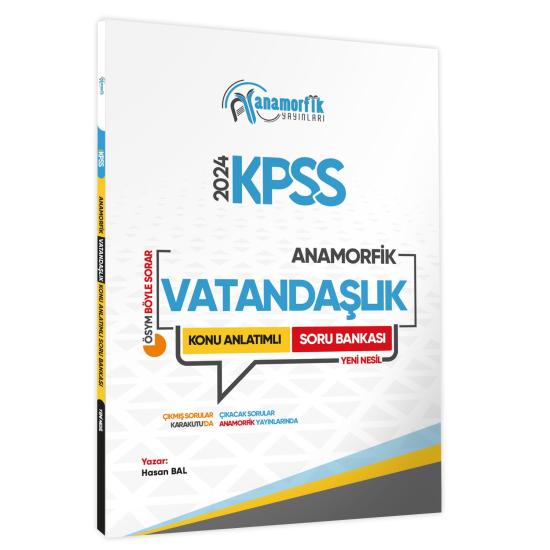 KPSS Anamorfik Vatandaşlık Soru Bankası Yeni Müfredat Konu Anlatımlı