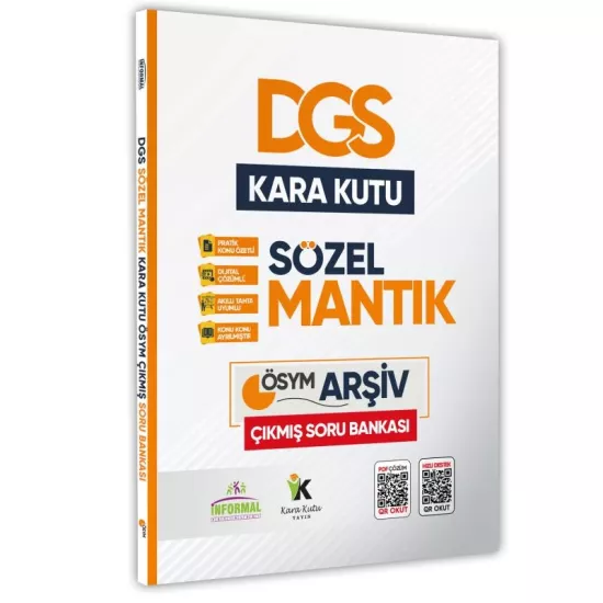 DGS Sözel Mantığın Kara Kutusu Konu Özetli Dijital Çözümlü Soru Bankası DGS Sözel Mantığın Kara Kutusu Konu Özetli Dijital Çözümlü Soru Bankası