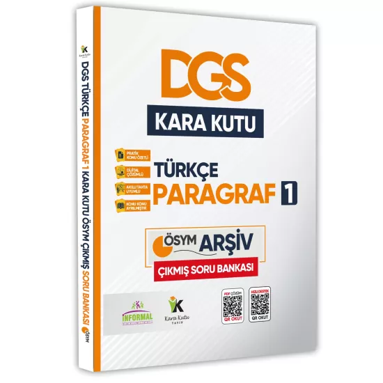 DGS Kara Kutu SÖZEL ve SAYISAL Set Konu Özetli Dijital Çözümlü Çıkmış Soru Bankası DGS Kara Kutu SÖZEL ve SAYISAL Set Konu Özetli Dijital Çözümlü Çıkmış Soru Bankası