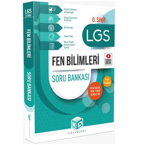 8.Sınıf LGS FEN BİLİMLERİ Soru Bankası KD (Kurumsal Deneme) Yayınları