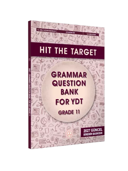 2027 YDT MEBİ İngilizce 11.Sınıf Grammar Question Bank (Dilbilgisi) Soru Bankası BASKI ÜCRETİ 2027 YDT MEBİ İngilizce 11.Sınıf Grammar Question Bank (Dilbilgisi) Soru Bankası BASKI ÜCRETİ